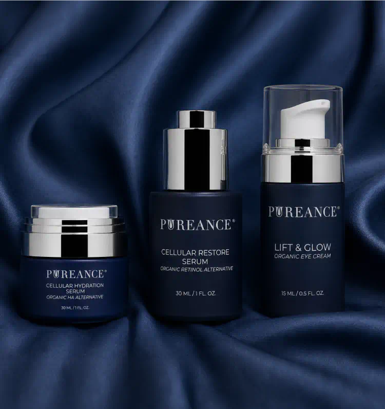 How three Pureance skin firming products work together