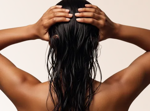woman hair