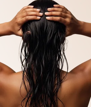woman hair